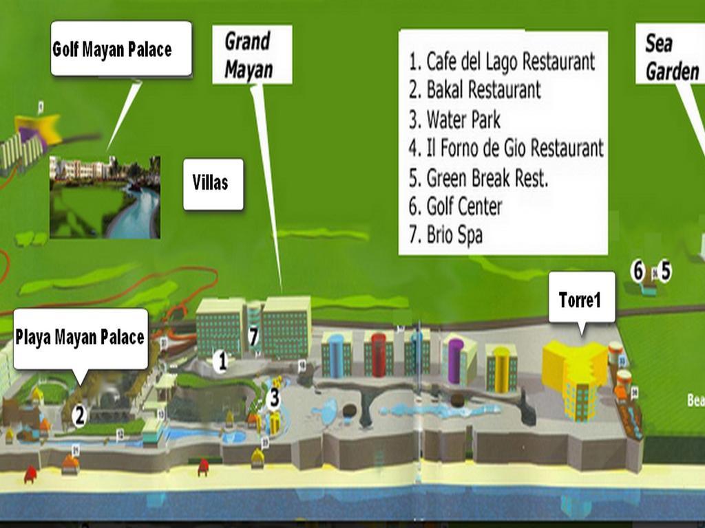 Mayan Vidanta Playa acceso a otras albercas Acapulco Exterior foto